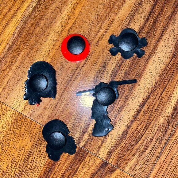 Crocs Shoe Charms Skull/Zombie Theme Crocs Accessories - Picture 7 of 8